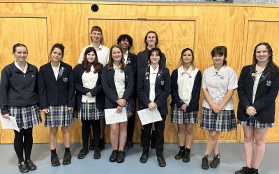 Peer Support Y8 Kaiapoi Borough visit
