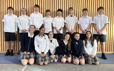 Peer Support Leaders visit Pegasus Y8 students