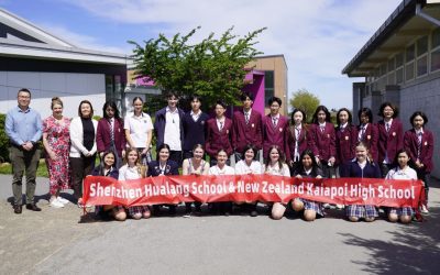 Visit from Hualang School, China