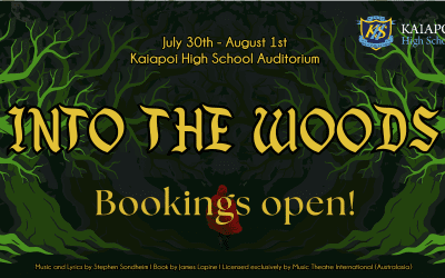 Bookings are open for ‘Into the Woods’